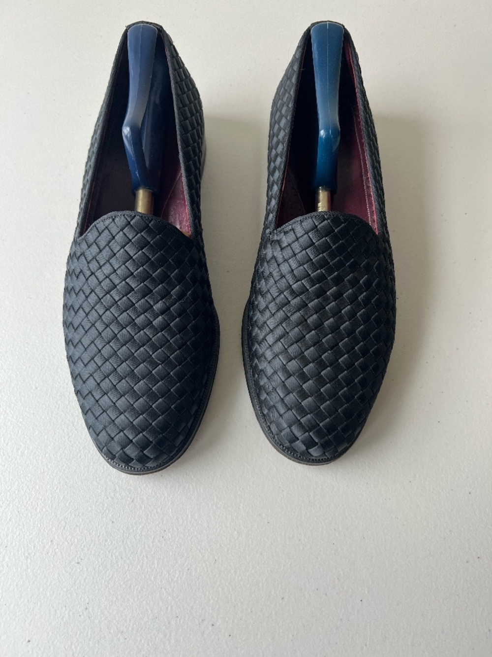 Magnanni Aston Weave Black Loafer 10.5 Made in Spain